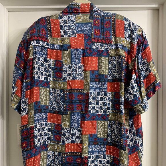 Studio A Women's Multi-Color 100% Silk Blouse, Size 3X, NWT - Picture 3 of 5